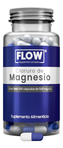 Glicinato Citrato Y Cloruro De Magnesio 3 Frascos De 90 Cáps