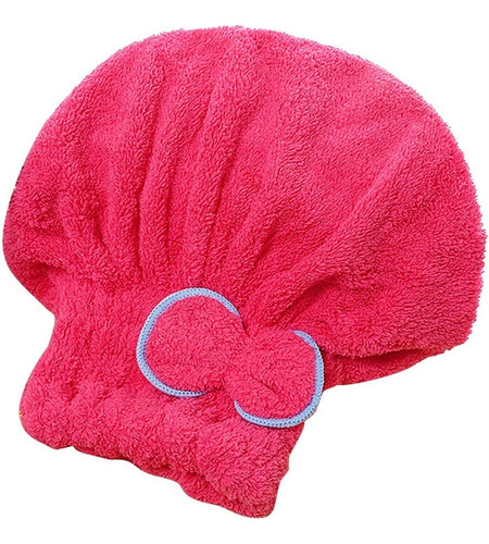 6 Unidades Gorro De Toalla Microfibra Para Secar El Cabello