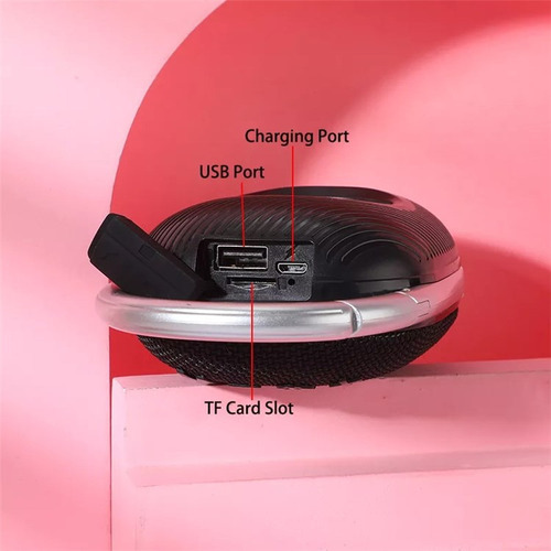 Parlante Inalambrico Bluetooth Radio Estereo Tarjeta Sd Usb