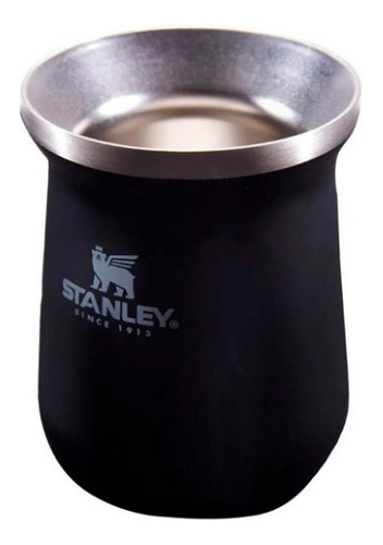 Mate Stanley Acero Inox. Negro