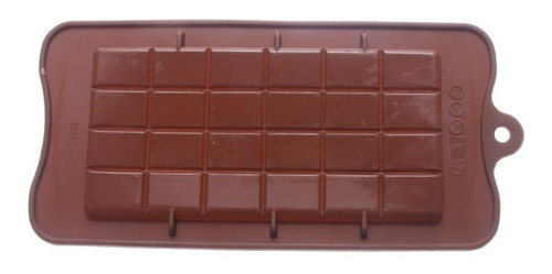 Molde Silicona Tableta De Chocolate Grande 24 Cavidades 