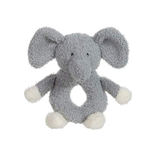 Apricot Lamb Baby Lovey Elephant Soft Ring Sonajero De Jugue