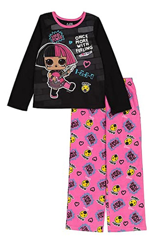 ¡sorpresa De L.o.l.! Conjunto De Pijama Grande Para Niña, Gr