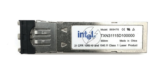 Gbic Intel 4 Gb/s Sfp, Txn31115d100000, 850 Nm, Lc