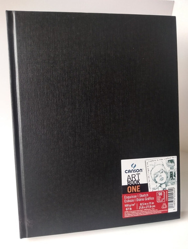 Canson Artbook One Esquisse 100g. X98hojas 10.2x15.2 Cm A6