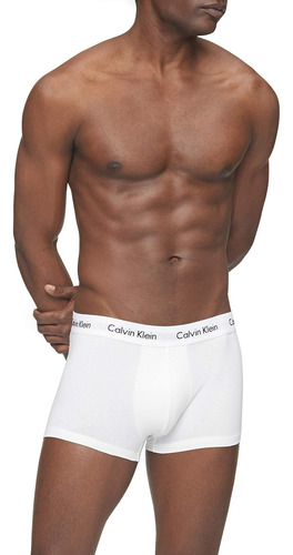 Ropa Interior Calvin Klein De Algodón Elástico, Paquete De 3