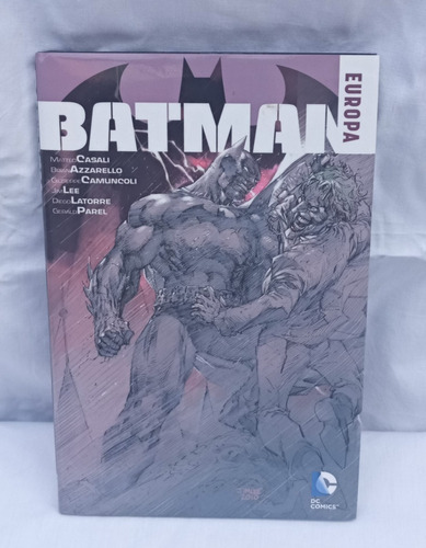 Livro Batman Europa - Dc Comics - Capa Dura