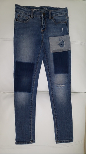 Jean Jeans De Niña Chipin Skinny Con Lycra Gap Talle 7