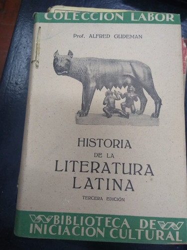 Historia De La Literatura Latina - Alfred Gudeman