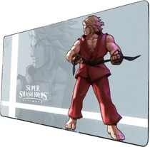 Comprar Mouse Pad Largo Artístico Ken Smash Bros Ultimate 40x90cm