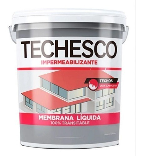 Techesco Membrana Liquida Transitable 20kg Colores