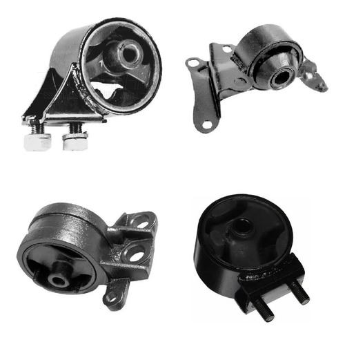 Kit 4 Soportes Motor Y Caja Ford Escort 1991-1996 1.9l