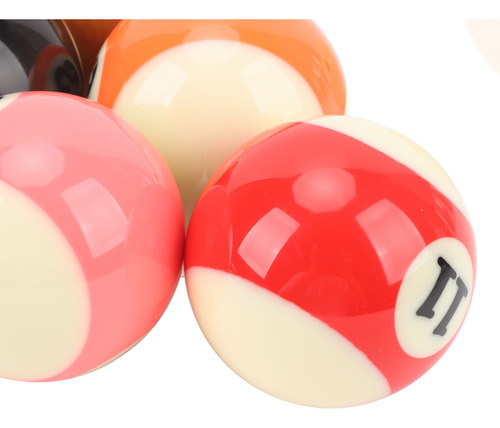 Juego De Bolas De Billar De 2.25 Pulgadas, Tamaño Reglamenta