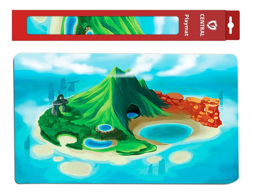 Playmat Emborrachado Tapete De Duelo Arte Insulam Yugioh Mtg