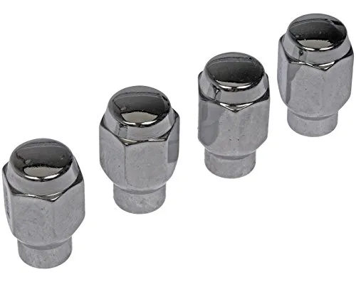 Tuerca De Rueda Dorman 711-412, Cromada, Cónica, Compatible