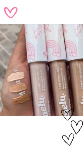 Corrector Ojeras Liquido Melu By Ruby Rose 4ml Rr-1800 Cc00