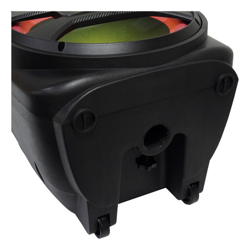 Caixa Som Amplificada Portátil Bluetooth 480W Rms Led Bateria Tws Amvox Aca 480 Viper II 2 Microfone