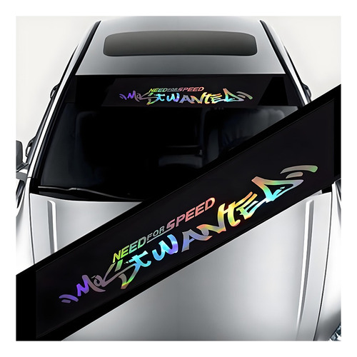 Sticker Tornasol Need For Speed Calcomania Parabrisas Auto