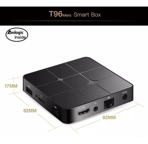 Android 7.1 Tv Box T96 Mars / 2gb Ram /16g / Bluetooth