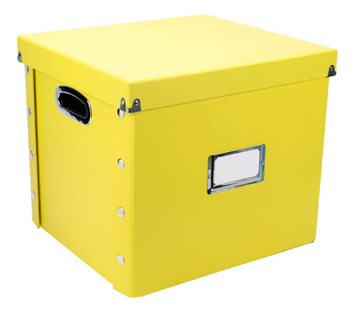 Snap-n-store Caja De Almacenamiento De Discos De Vinilo Con 