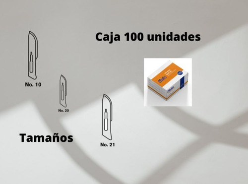 Caja De Bisturí 100 Unidades