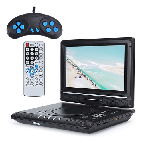 Reproductor De Dvd Móvil Portátil De 9,8 Pulgadas, Mini Tele