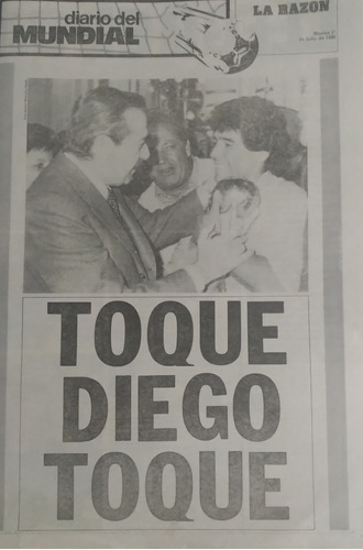 Suple La Razon Diario Del Mundial ,argentina Campeon 1986