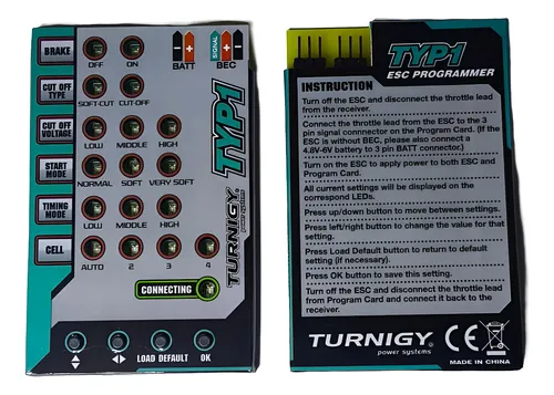 Programador Esc Aeromodelismo