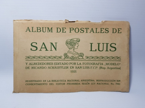San Luis Argentina 1921 Souvenir Fotos X 12 Mag 56822
