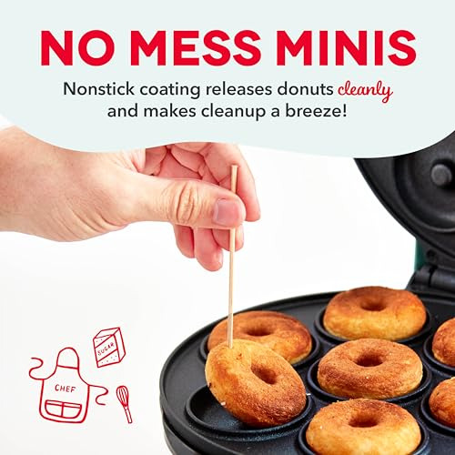 Máquina Para Hacer Mini Donas Dash Para Desayunos, Snacks, P