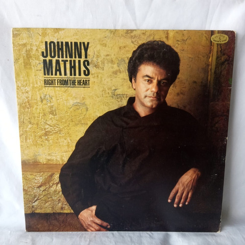 Lp Johnny Mathis - Right From The Heart
