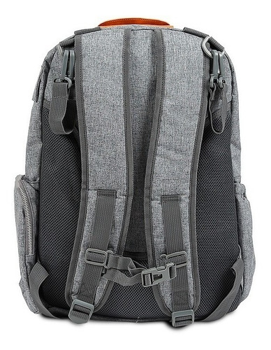 Mochila Maternal Carestino Roma Cambiador Completo Gris