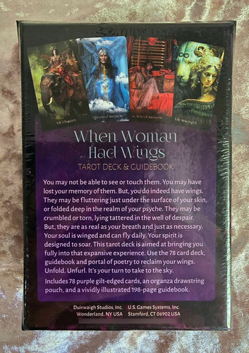 When Women Had Wings Tarot - Original Exclusivo, En Stock