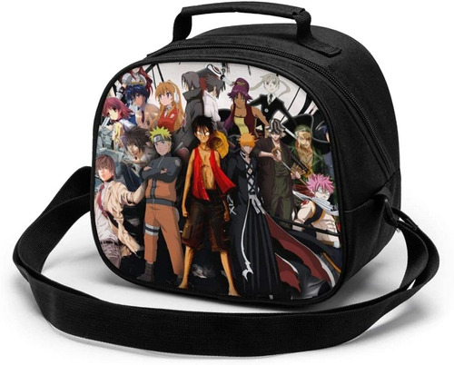 Bolsa De Comida Infantil Anime One Piece Fairy Tail