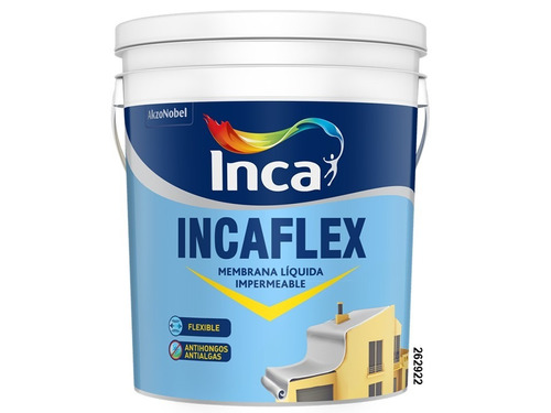 Pintura Impermeabilizante Incaflex 20 Kgs. Inca