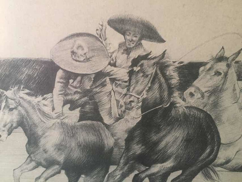 Dibujo Lápiz Charreria (Usado)