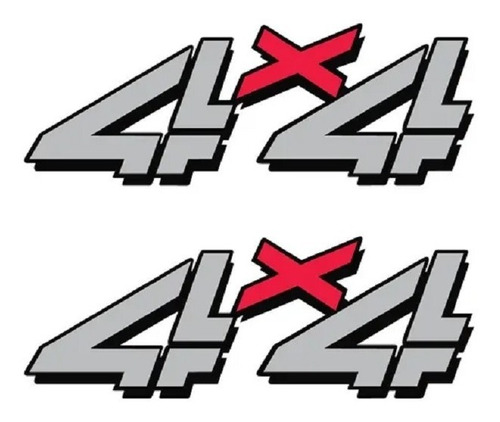 Stickers Calcomanias Calcas Para 4x4 Silverado Pick Up 2 Pzs