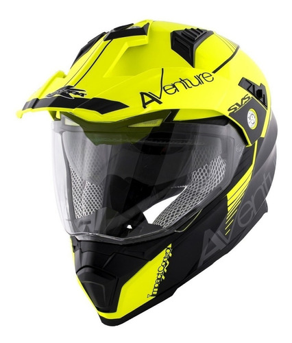 Casco Kappa Adventure Kv30 Cross Doble Visor Moto Delta