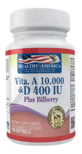 Vitamin A 10,000 & D 400  Plus - Unidad a $466