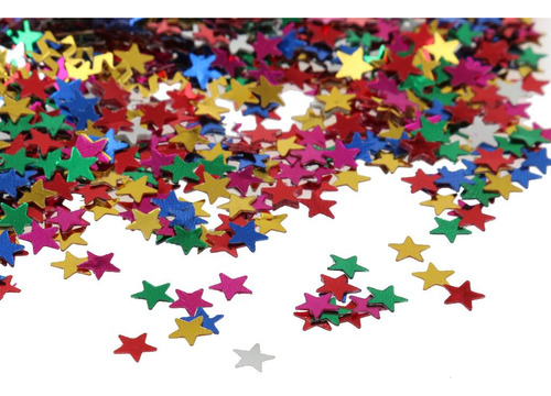 4 Paquete De 3-6 Confeti De Estrellas Brillantes 4 Piezas