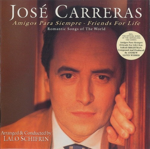 José Carreras* Cd: Amigos Para Siempre* Germany 1992*