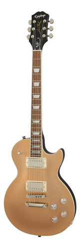 Guitarra elétrica Epiphone Modern Les Paul Muse de  mogno smoked almond metallic metálico com diapasão de louro indiano