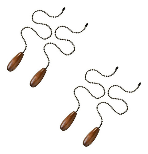 Extensor De Cadena De Madera Para Ventilador De Techo, 20 Un