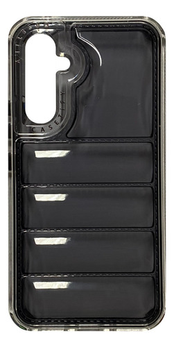 Protector Para Samsung A15 Puffer Carcasa Negro