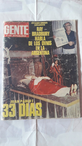 Revista Gente 689 Hermanos Mujica Lainez 5 Oct 1978 