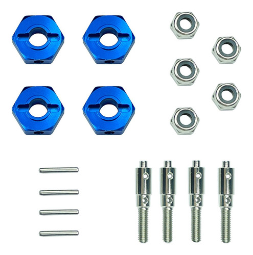 Adaptador De Cubo Hexagonal De Rueda De 12mm For Coche Rc