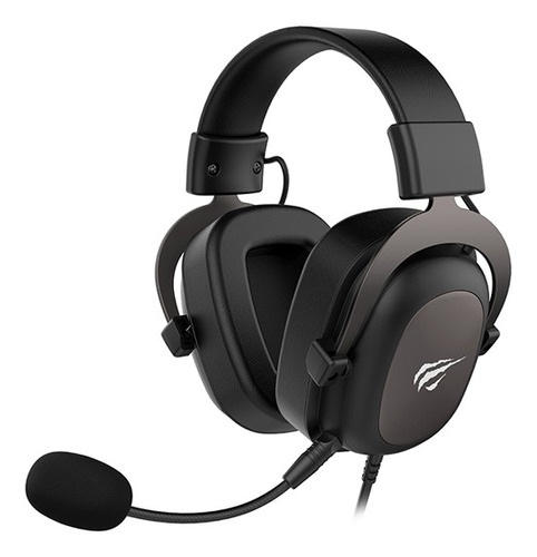 Auricular Havit Gamer Con Microfono Diseño Metalizado Para P