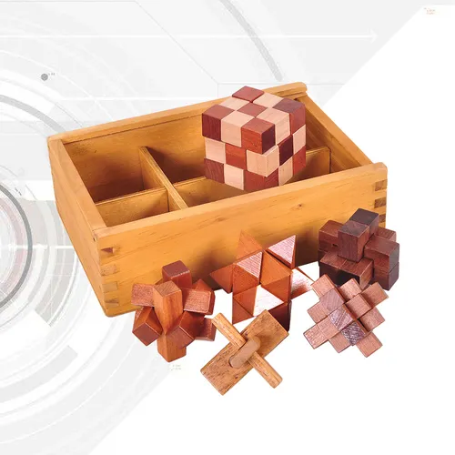 Puzzle de madera 6 piezas outlet