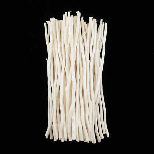 100 Varillas De Madera Rústica, Material De Carpintería