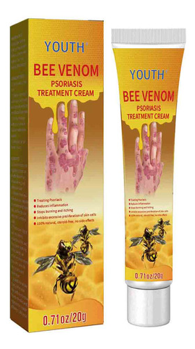 Teenage Bee Cream Crema Para Psoriasis De Abeja, Calmante E